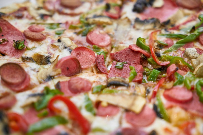Pepperoni Supreme mod pizza with extra pepperoni and cheese